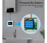 Per Tuya Termostato WiFi per Caldaia a Gas Regolatore di Temperatura Programmabi