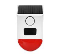 Per Tuya WiFi Allarme ad Energia Solare con Luce Sonora e Doppia Sensibilità Mo [EEK: A]