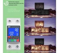 Per Tuya WiFi Interruttore Misuratore Intelligente Misuratore AC 63A con Display