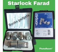 Per Volvo V50 Kit Dadi Antifurto Starlock Farad Cerchi in Lega