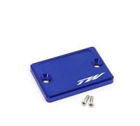 Per TW200 TW 200 2002-2022 2021 Ricambi Accessori Tappo Pompa Olio Fluido LOGO CNC Coperchi Serbatoio Freno Anteriore(Blu)