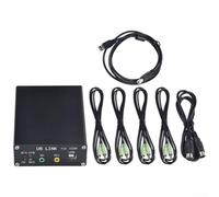 Per U5 Link per icom Radio Connettore DIN8-DIN8, per ft232rl Chip Isolato PTT CIV Control, Per IC-706 718 756PRO 7800 Ham Station (13-8)