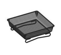 per uccelli - dispenser per cereali quadrato da 18 cm | rete per uccelli e decorazione da giardino per esterni, ideale per prato, patio, , balcone, recinzione, terrazza