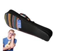 Per ukulele da concerto - Zaino imbottito per ukulele da 68 cm, custodia per strumenti con motivo decorativo | Custodia leggera per il trasporto per la protezione delle prestazioni musicali. Il per