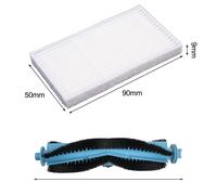 Per Ultenic D10 Robot Aspirapolvere Ricambi con Spazzola Principale Scopa Panno