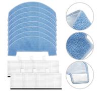 Per Ultenic D10 Robot Aspirapolvere Ricambio Scopa Panno e Filtro Kit 14pz