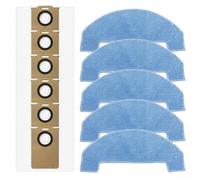 Per Ultenic Per T10 Lite Robot Aspirapolvere Kit di Accessori, Panno Mop Sacchetto Della Polvere Compatibile Con Per T20 Pro Home Cleaning Set Microfibra Materiale