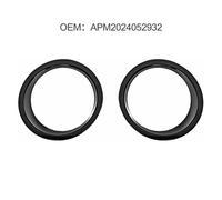 Per un look elegante coprilampada anteriore nero compatibile con per Jeep Wrange