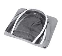 Per un pezzo, per apicoltura, vestiti protettivi, doppi cernieri, forniture di apicoltura grigia (XL)