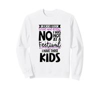 per Una Mamma stanca - Tre Bambini Felpa