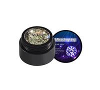 per unghie in gel glitterato a 8 colori per gel da donna per Design 5ML Prodotti Unghie (G, One Size)