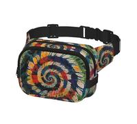 per Uomo Donna Colorato Spirale Tie Dye Regolabile Marsupi Borsa Tracolla Borse da Viaggio
