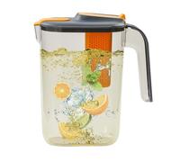 - per uova - Bottiglia per acqua infusore 2600 ml | Schiena più resistente al calore per la parte anteriore | Perfekt fürr, aromatizzanti Wasser, Saft, Getränke zu Hause, Büro, Bevande