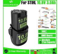 Per utensili elettrici STIHL 10.8V 3.0Ah GTA 26/40/SEA 20/HSA 26/30/40/FSA30/KOA30/ASA20/BGA30/RCA20/AS2 Batteria agli ioni di litio per utensili elettrici 1pcs