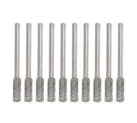 per utensili rotanti di precisione per intaglio di gioielli e pietra - Testa di rettifica ad ago A compatibile con strumenti di tipo DREMEL, 3 × 3 mm / 3 × 4 mm (3 * 4 mm)