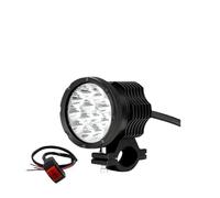 Per UTV Moto Fendinebbia 12 Chip Faro LED Aggiuntivo Lungo Alto/lampeggiante Ausiliario Anteriore FANALE ANTERIORE(1pcs with Switch)