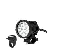 Per UTV Moto Fendinebbia 12 Chip Faro LED Aggiuntivo Lungo Alto/lampeggiante Ausiliario Anteriore FANALE ANTERIORE(1pcs with Switch A)