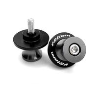 Per V-Strom 250 1050 XT V Strom 650 VStrom 800DE DL650 DL100 Moto 8MM Forcellone Bobine Slider Supporto Viti Protezione(Grey)
