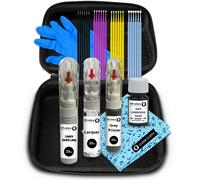 Per VAG/VW/AUDI CANDY WHITE LB9A Kit Ritocco Vernice Graffi Chips Riparazione