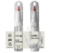Per VAG/VW/AUDI IBIS WHITE LY9C Ritocco Riparazione Graffi Vernice (VERNICE+L...