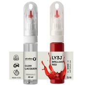 Per VAG/VW/AUDI ROSSO BRILLANTE LY3J ritocco vernice graffi riparazione verni...