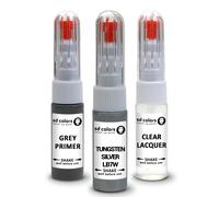 Per VAG/VW/AUDI TUNGSTEN SILVER LB7W Kit Ritocco Vernice Graffi Chips Riparaz...