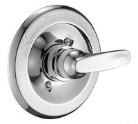 Per valvole doccia serie 13/14 in rame e acciaio inox con piastra di copertura per maniglia, compatibile con 1300/1400 e R10000, cromo nero nichel (cromo color)