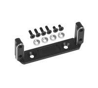 Per Vanquish F9 Per SCX10 III Per Capra 1/10 Rig Crawler UTB10 RC Portal Axle SOA 4WD Alluminio CNC Servo Mount Parti Aggiornamento Accessori RC(Black)
