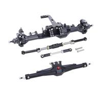Per Vanquish H10 1/10 Set Assali Anteriori Posteriori Diritti Alluminio CNC Completi Parti Aggiornamento Ottico Accessori Auto RC Crawler Ricambi Assale RC