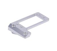 Per Vanquish Per Capra F9 Asse A Portale Offset Fai Da Te Per LCG Per Telaio 1/10 Centro Di Gravità Basso Supporto Servo RC Crawler Accessorio Per Auto RC(Silver)