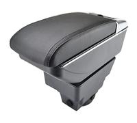 Per Vauxhall Per Astra Mk6 2009-2015 Auto Bracciolo Bracciolo Doppio Strato Scatola Di Immagazzinaggio Decorazione Car Styling(Black Thread)