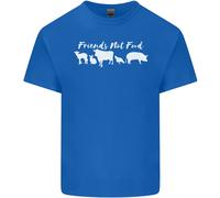 Per Vegani Animali Are Friends Not Cibo Uomo Cotone T-Shirt