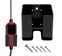 per veicoli pratici a parete per caricatore EV per unità di controllo della scatola di ricarica, base in metallo stabile, vettore a parete resistenti alle intemperie | Garage Carport Power Conn