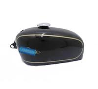 Per Velocette Thruxton Clubman 500 Nero Dipinta Benzina Gas Serbatoio con Tappo