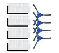 Per Venga Per VG RVC 3000 3001 Robot Aspirapolvere Spazzole Laterali con Kit Filtri per Pulizia Accurata della Moquette e cattura delle impurità della polvere