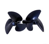 per versatile 3-Blade RC Boat Prop, design PC ad alta resistenza per un facile aggiornamento e migliori prestazioni in acqua (elica nera)