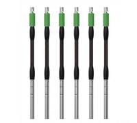 Per versatile canna da pesca verde Pe punta con meccanismo di attacco rapido a spinta e girevole in acciaio inox per lancio libero, ideale per applicazioni di pesca pesanti per diversi tipi di canna
