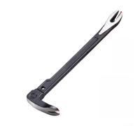 Per versatile strumento manuale 3 in 1 che combina leva leva martello e estrattore per chiodi, design a testa piatta larga per la massima leva resistente alla ruggine, finitura nera, struttura in