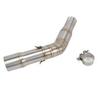 Per Vespa GTS 125 250 300 2007-2017 2018 2019 2020 Tubo Di Scarico Centrale In Acciaio Inox Per Moto Scarico Silenziatore Marmitta(2)