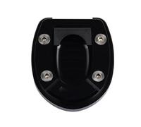 Per Vespa GTS 250 300 2013 2014 2015 2016 2017 2018-2023 Moto CNC Cavalletto Piede Laterale Estensione Pad Piastra Di Supporto Ingrandisci(Nero)