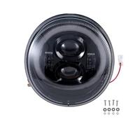 per Vespa GTS 300 Prima del 2018 Faro Anteriore A LED Nero per Moto Gruppo Faro