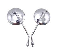 PER Vespa Per Px LX Lx50 Per Gts 300 Per Vespa Et4 50 Zip Per Piaggio Chrome Rotondo Moto Scooter Specchi Retrovisori Specchi Laterali Specchietti Moto Specchio