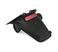 Per Vespa Per Sprint Per Primavera 2019-2023 Parafango Posteriore Moto Con Catadiottro Rosso ABS Nero Carbonio Parafango posteriore ruota moto(Matte Black)