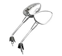 Per VESPA Per SPRINT Primavera 50 150 150S LX S150 2015-2020 Specchio Moto Retrovisore Laterale Accessori Moto Specchietto Scooter(Silver)