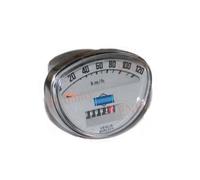 Per Vespa Veglia Logo 120 Kph Grigio Face Tachimetro Super Rally VMA