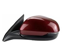 Per Vezel Per Hrv Per Xrv 2014-2022 8 Fili Specchietto Retrovisore Elettrico Pieghevole Lente Indicatore Direzione Specchio Riscaldato Assy Specchietto Retrovisore Esterno(Rosso,L)