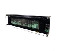 per vfd Music Spectrum Display 25 bande per processore stm32 (JVFD2515 | Cassa in vetro e acrilico, dimensioni 176 x 50 x 28 mm, finitura nera, design robusto, uso desktop