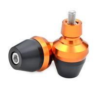 Per VFR 800 1200 CB400 VTEC XL 1000V CBR Accessori Moto Parafango Anteriore Slider Telaio Vite Bullone Protezione Forcella 6mm Kit bulloni carenatura(Arancia)
