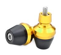 Per VFR 800 1200 CB400 VTEC XL 1000V CBR Accessori Moto Parafango Anteriore Slider Telaio Vite Bullone Protezione Forcella 6mm Kit bulloni carenatura(D'oro)