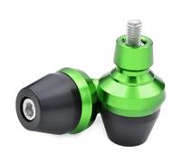 Per VFR 800 1200 CB400 VTEC XL 1000V CBR Accessori Moto Parafango Anteriore Slider Telaio Vite Bullone Protezione Forcella 6mm Kit bulloni carenatura(VERDE)